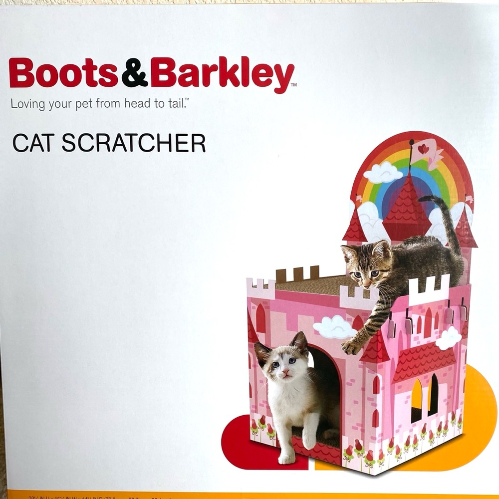 Cat scratcher rainbow NIB